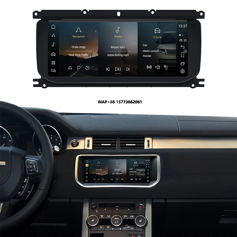 12.3 8-Core Android 13 System Car DVD Player Multimedia Navigation Carplay for LR Evoque 2011-2019
12.3 8-Core Android 13 System Car DVD Player Multimedia Navigation Carplay for LR Evoque 2011-2019