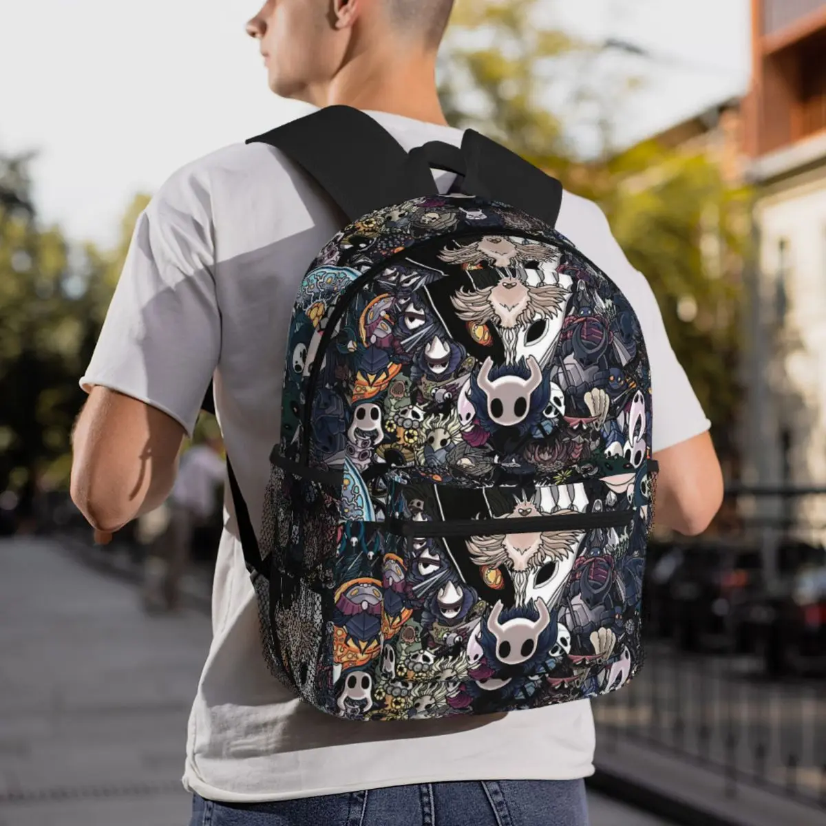 Hollow Knight Student Backpack School Bag Hiking Travel Daypack for Men Women Fashion Bookbag Shoulder Bags
Hollow Knight Student Backpack School Bag Hiking Travel Daypack for Men Women Fashion Bookbag Shoulder Bags
