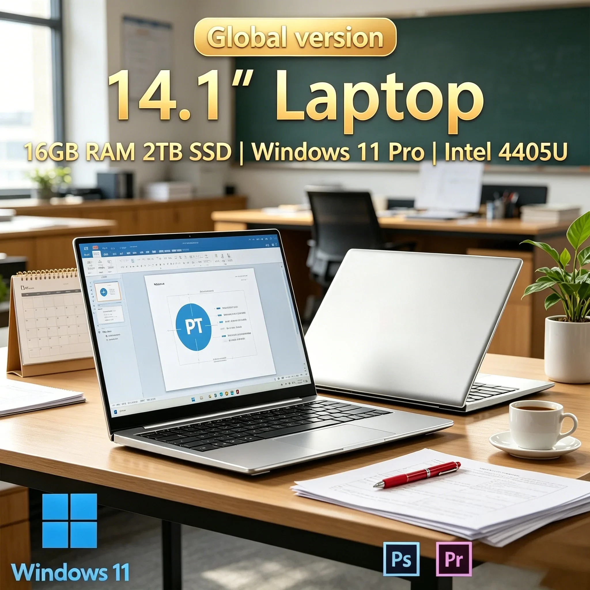 Fast Running Gaming Notebook 14.1 Inch Intel 4405U 16GB RAM Mass 2TB SSD Windows 11 Pro Laptop
Fast Running Gaming Notebook 14.1 Inch Intel 4405U 16GB RAM Mass 2TB SSD Windows 11 Pro Laptop