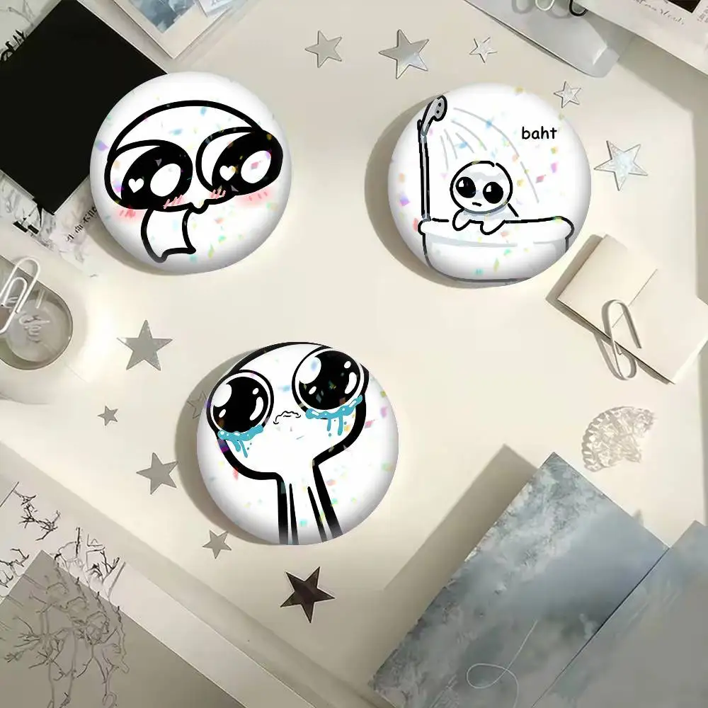 TBH Creature Yippee 25 32 44 58 75mm Badges Personalized Round Brooches Pins Accessory Gift
TBH Creature Yippee 25 32 44 58 75mm Badges Personalized Round Brooches Pins Accessory Gift