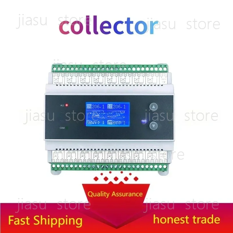 Multi-channel isolated K-type thermocouple resistor 8/32-channel pt100/1000 temperature collector module RS485
Multi-channel isolated K-type thermocouple resistor 8/32-channel pt100/1000 temperature collector module RS485