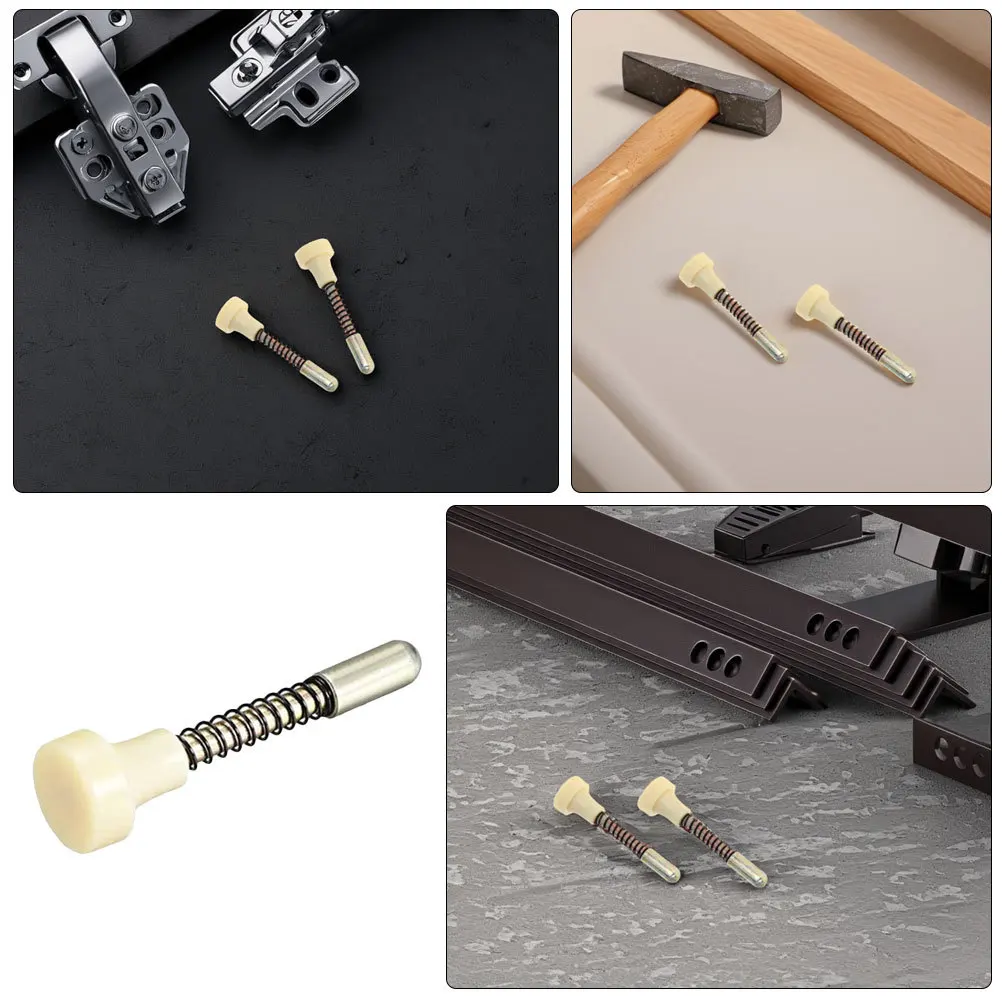 4pcs Stainless Steel Spring-Loaded Latch For Crib Bed Frame Cabinet Plunger Lock Child Safety Furniture Hardware Parts
4pcs Stainless Steel Spring-Loaded Latch For Crib Bed Frame Cabinet Plunger Lock Child Safety Furniture Hardware Parts