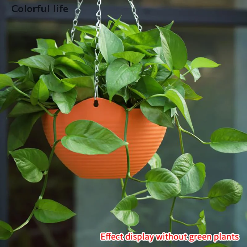 1pcs Hanging Basket Flowerpot Garden Plastic Flowerpot Outdoor Flowerpot Chain Type Plant Hanging Basket Flowerpot
1pcs Hanging Basket Flowerpot Garden Plastic Flowerpot Outdoor Flowerpot Chain Type Plant Hanging Basket Flowerpot