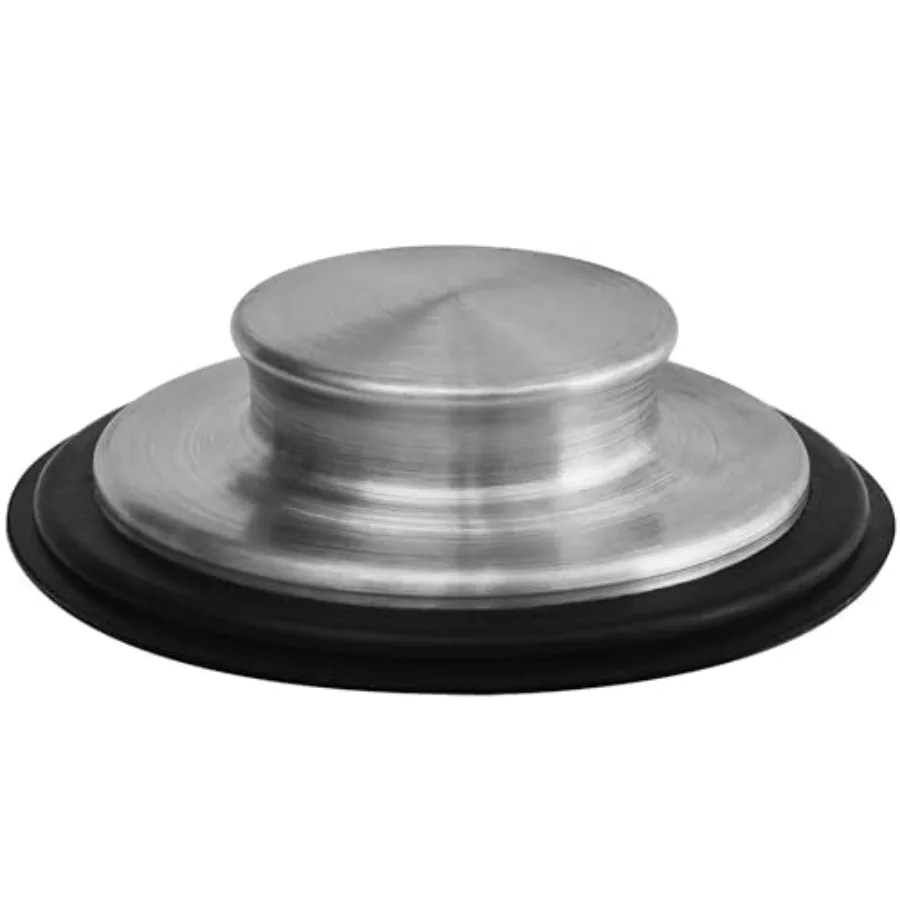 3 3/8 inch 8.57 cm - Kitchen Sink Stopper Stainless Steel Garbage Disposal Plug Fits Standard Kitchen Drain Size of 3 1/2 inch
3 3/8 inch 8.57 cm - Kitchen Sink Stopper Stainless Steel Garbage Disposal Plug Fits Standard Kitchen Drain Size of 3 1/2 inch