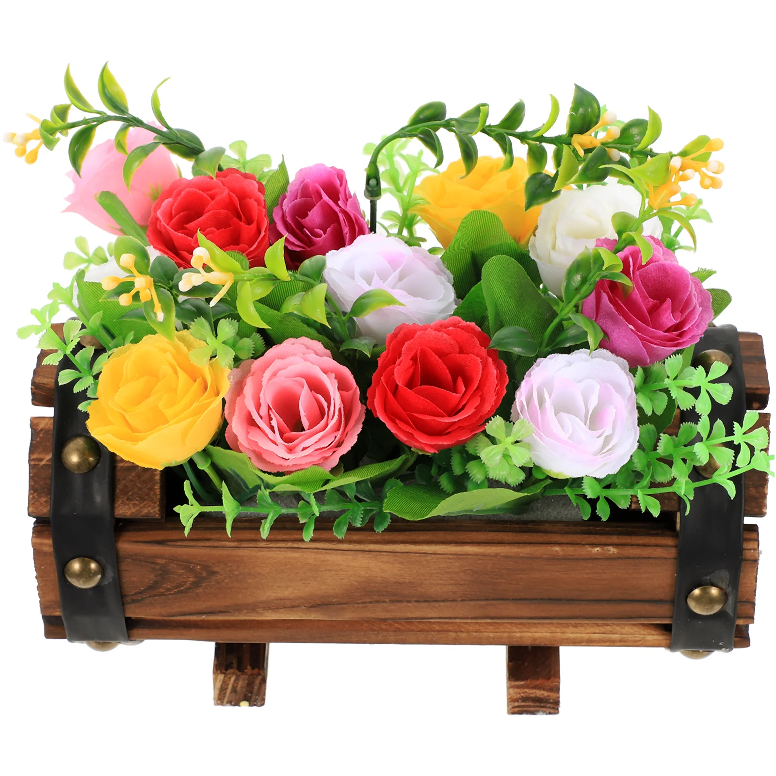 Wooden Flower Pot Decoration Fake Flowers Outdoor Artificial Centerpiece Table Decorations Realistic
Wooden Flower Pot Decoration Fake Flowers Outdoor Artificial Centerpiece Table Decorations Realistic