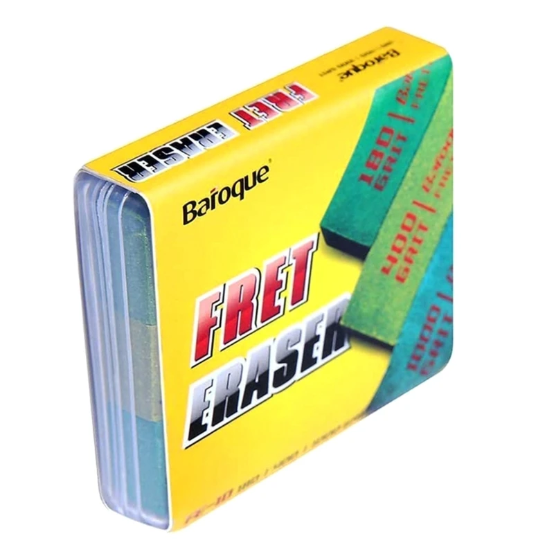 A1A2 Guitar Fret Polishing Erasers Abraisive Rubber Frets Polish Tools Fret Polishing Cleaner for Fret Wire 180&400&1000Grit
A1A2 Guitar Fret Polishing Erasers Abraisive Rubber Frets Polish Tools Fret Polishing Cleaner for Fret Wire 180&400&1000Grit