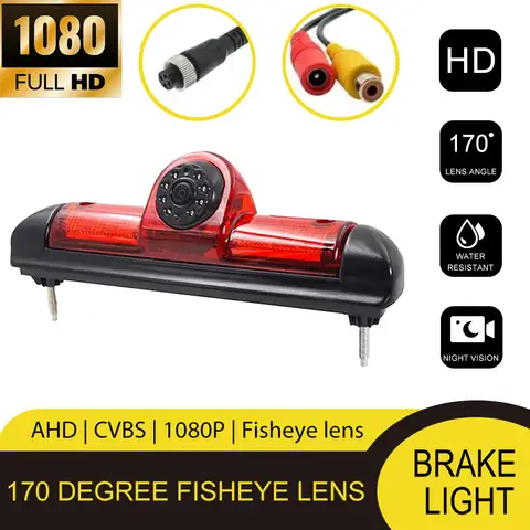 For Fiat Ducato 2006-2015 Backup Camera 1080P IR Night Vision Waterproof Universal Reverse Parking Aid Easy Install Van