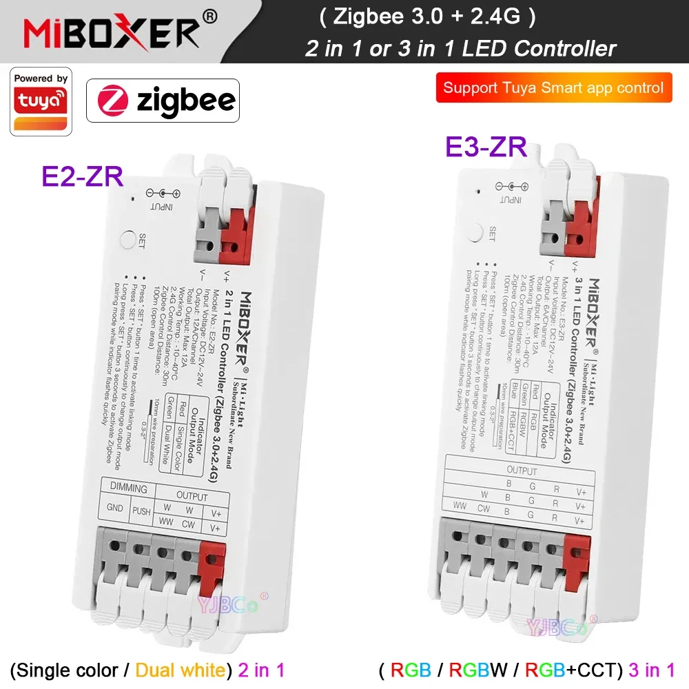 Miboxer Zigbee 3.0+2.4G (RGB/RGBW/RGBCCT) Контроллер светодиодной ленты 3 в 1 (одноцветный/двойной белый) 2 в 1, диммер для ламповой ленты
Miboxer Zigbee 3.0+2.4G (RGB/RGBW/RGBCCT) Контроллер светодиодной ленты 3 в 1 (одноцветный/двойной белый) 2 в 1, диммер для ламповой ленты
