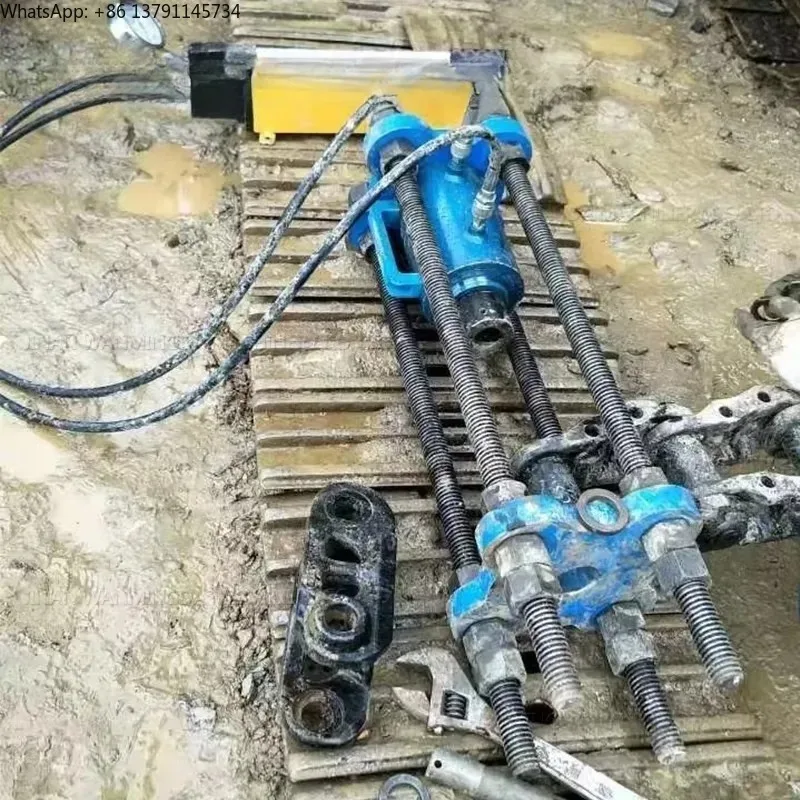 Manual Chain Pressing Machine Electric Chain Remover Large Bushing Track Pin Repair Hydraulic Tool