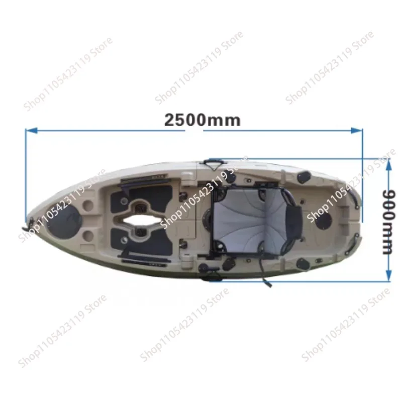 8FT Modular Pedal Fishing Kayak Single Person Folding Kayak for Kayaking & Crossing CE Certificate
8FT Modular Pedal Fishing Kayak Single Person Folding Kayak for Kayaking & Crossing CE Certificate