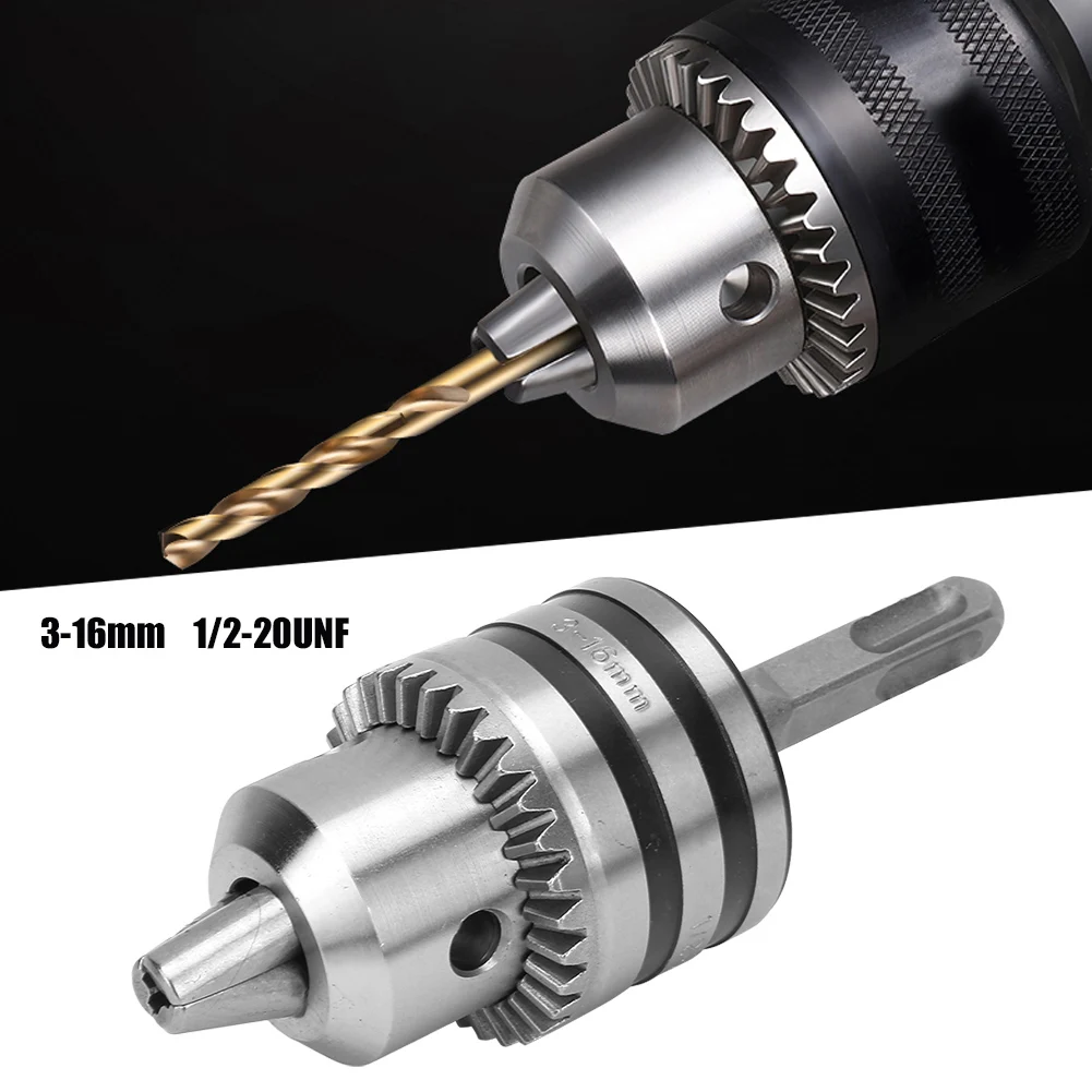 3.0-16MM 1/2-20UNF Drill Chuck Adapter Kit Key Type Drill Chuck with Shank Adapter Milling Tool Key Type Drill Chuck UNF
3.0-16MM 1/2-20UNF Drill Chuck Adapter Kit Key Type Drill Chuck with Shank Adapter Milling Tool Key Type Drill Chuck UNF