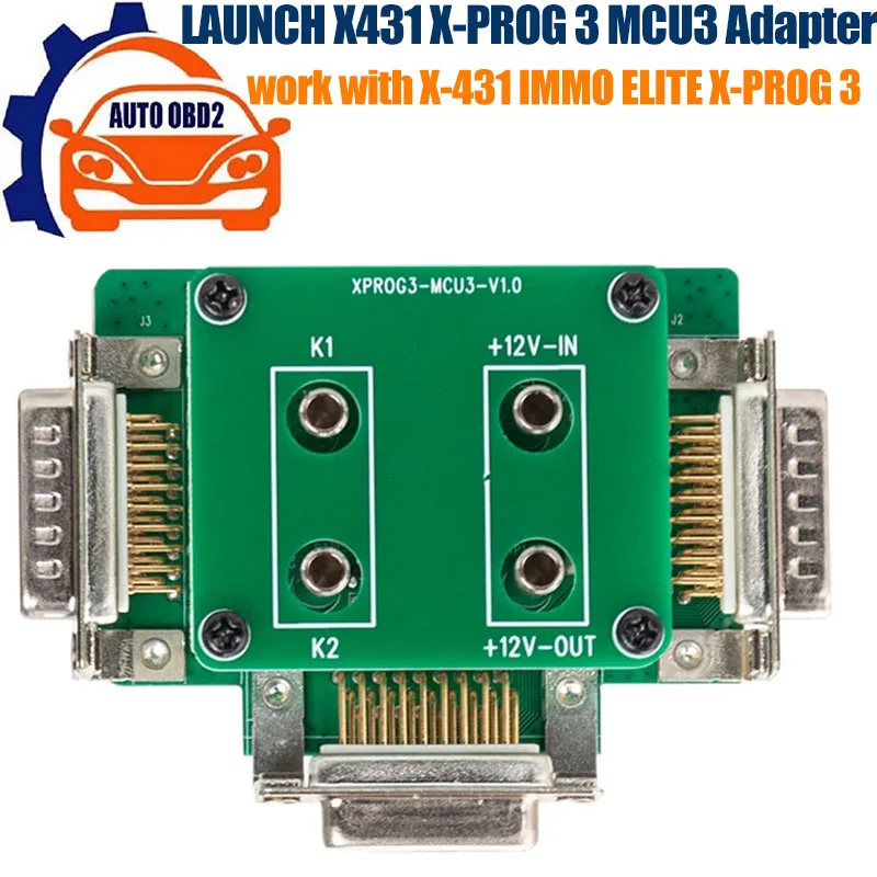 LAUNCH X431 X-PROG 3 MCU3 Adapter MCU3 Kit Anti-theft Adapter Board Support Work With X-431 IMMO ELITE X-PROG 3
LAUNCH X431 X-PROG 3 MCU3 Adapter MCU3 Kit Anti-theft Adapter Board Support Work With X-431 IMMO ELITE X-PROG 3