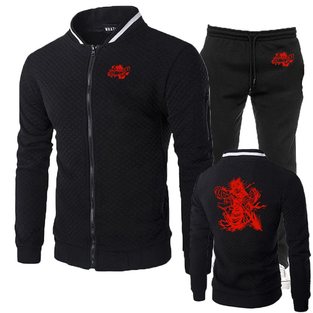 Jujutsu Kaisen CHOSO 2026 Men's New Slim-Fitting Set Featuring Custom Printed Pattern - Long Sleeve + Pants Set
Jujutsu Kaisen CHOSO 2026 Men's New Slim-Fitting Set Featuring Custom Printed Pattern - Long Sleeve + Pants Set