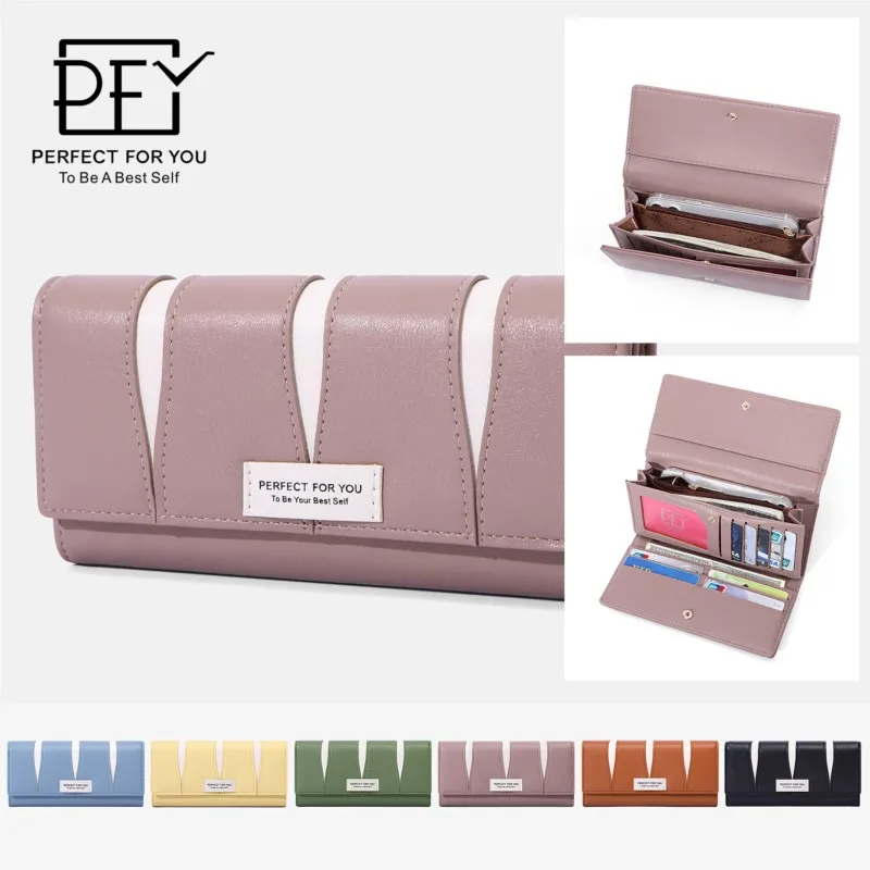 Модный женский длинный тройной кошелек 2025, держатель для удостоверений личности с несколькими слотами, чехол для хранения мобильного телефона большой емкости Carteras Mujer
Модный женский длинный тройной кошелек 2025, держатель для удостоверений личности с несколькими слотами, чехол для хранения мобильного телефона большой емкости Carteras Mujer