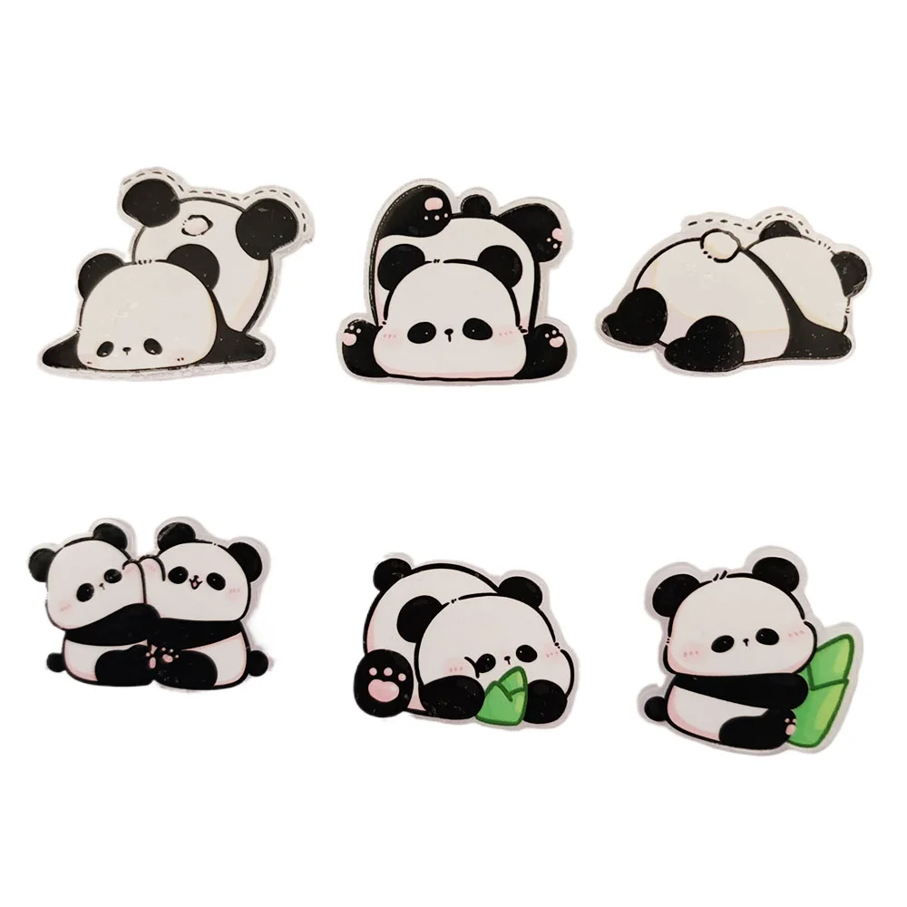 6pc Funny Cute Panda Acrylic Brooch Badge Small Breastpin Wholesale Korean Accessories Fashion Shirt Bag Lapel Skirts Badge Pin
6pc Funny Cute Panda Acrylic Brooch Badge Small Breastpin Wholesale Korean Accessories Fashion Shirt Bag Lapel Skirts Badge Pin