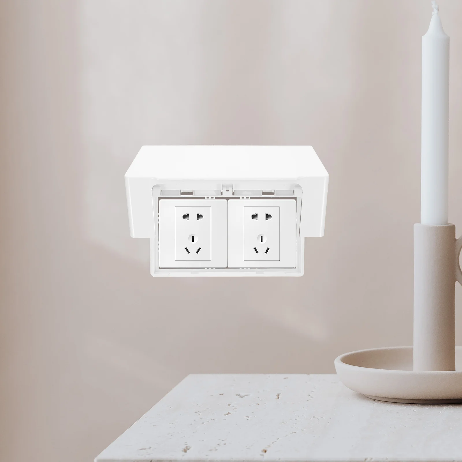 2Pcs Bathroom Waterproof Socket Cover Multipurpose Wall Outlet Cover Splash-Proof Protective Shell for Home Kitchen
2Pcs Bathroom Waterproof Socket Cover Multipurpose Wall Outlet Cover Splash-Proof Protective Shell for Home Kitchen