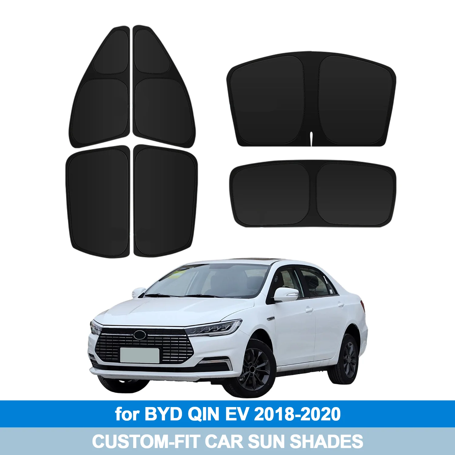 For BYD QIN EV 2018-2020 Windshield Sun Shade Side Window Shades Cover Sun Visor Shield Privacy Protection
For BYD QIN EV 2018-2020 Windshield Sun Shade Side Window Shades Cover Sun Visor Shield Privacy Protection