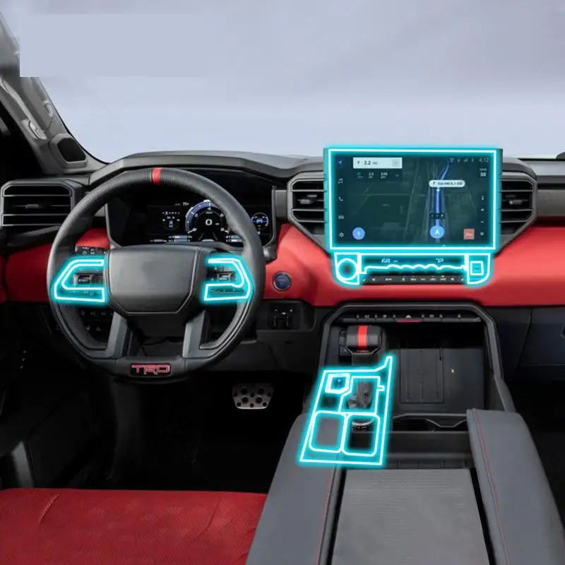 For Toyota Tundra 2022-2023 Car Interior Center console Transparent TPU Protective film Anti-scratch Repair film Accessories
For Toyota Tundra 2022-2023 Car Interior Center console Transparent TPU Protective film Anti-scratch Repair film Accessories