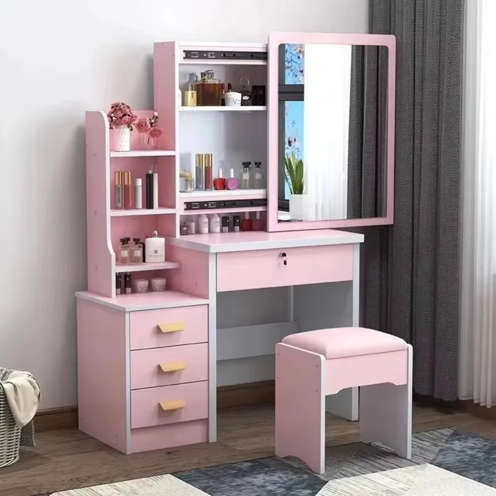 Internet Celebrity Integrated Dressing Table Storage Cabinet for Small Apartments Bedroom Bay Window Makeup Vanities
Internet Celebrity Integrated Dressing Table Storage Cabinet for Small Apartments Bedroom Bay Window Makeup Vanities