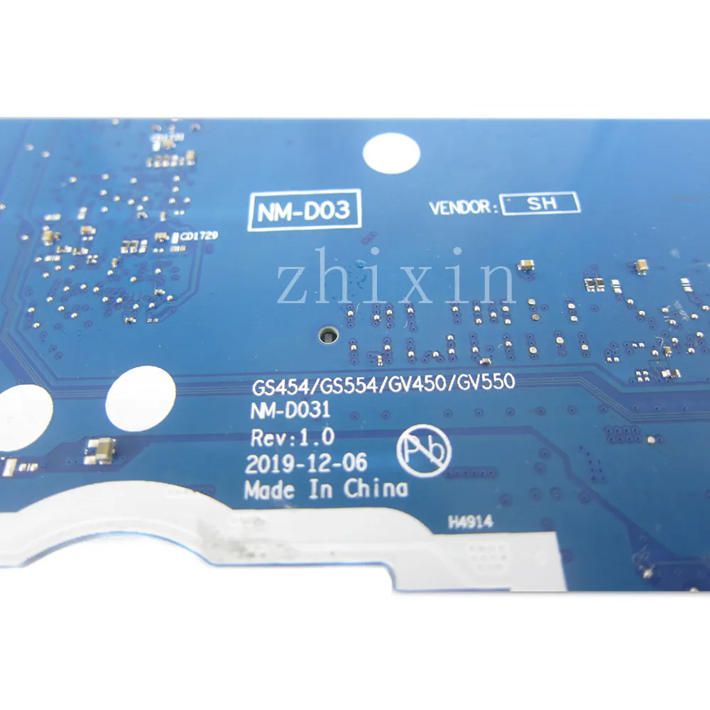 For Lenovo Ideapad 3-15IIL05 Laptop Motherboard SRGKF I3-1005G1+4G RAM On Board GS454 GS554 GV450 GV550 NM-D031 5B20S44268
For Lenovo Ideapad 3-15IIL05 Laptop Motherboard SRGKF I3-1005G1+4G RAM On Board GS454 GS554 GV450 GV550 NM-D031 5B20S44268