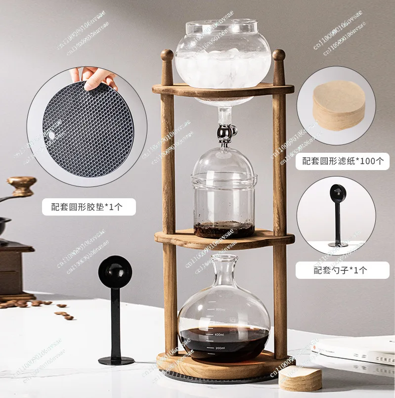 Home ice drip Glass Coffee Brew Pot Set Ice Coffee Drip Pot Rack Set Cold Brew Coffee Maker Set
Home ice drip Glass Coffee Brew Pot Set Ice Coffee Drip Pot Rack Set Cold Brew Coffee Maker Set