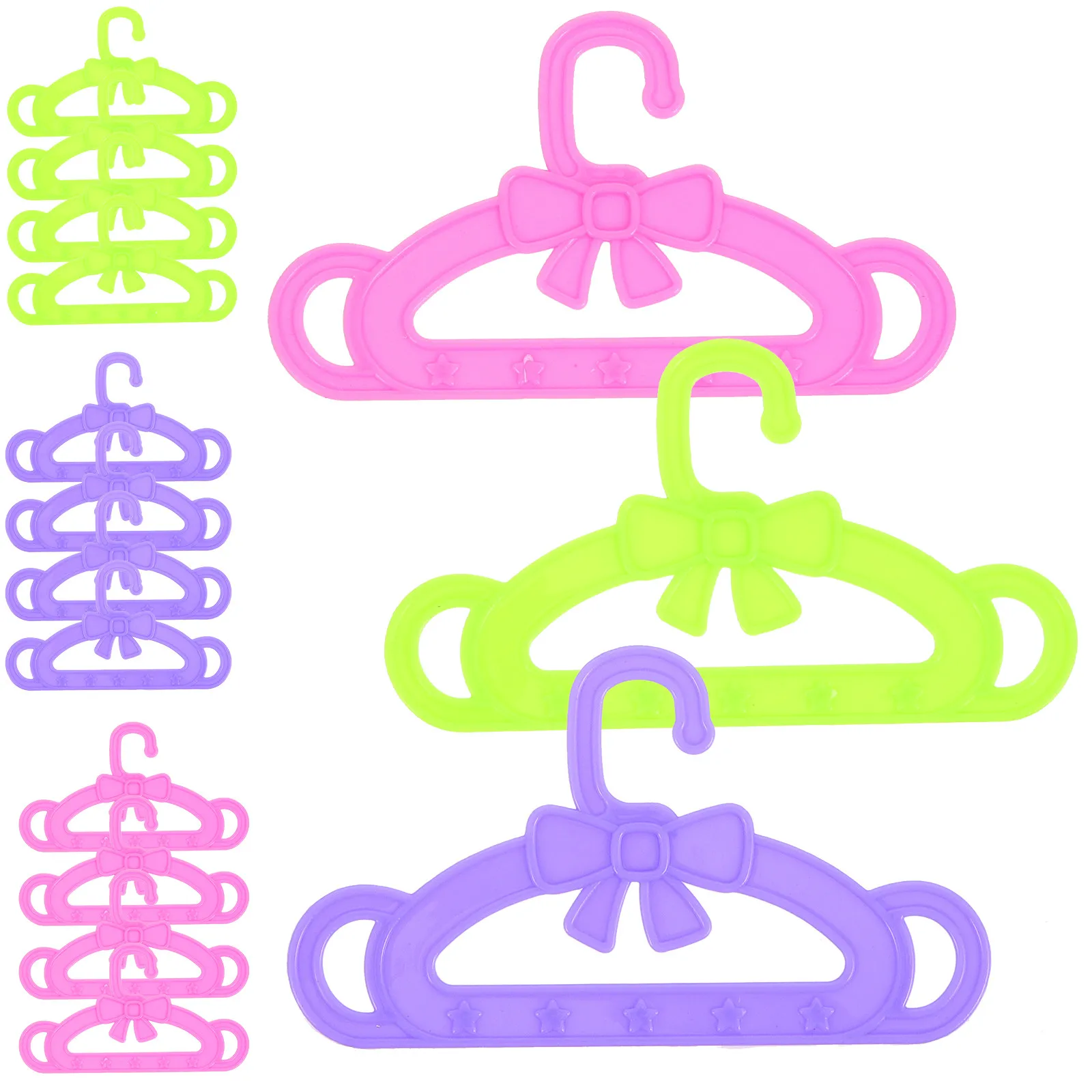 15 Pcs Mini Clothes Hanger Plastic Hangers Kid Girls Toys Display
15 Pcs Mini Clothes Hanger Plastic Hangers Kid Girls Toys Display
