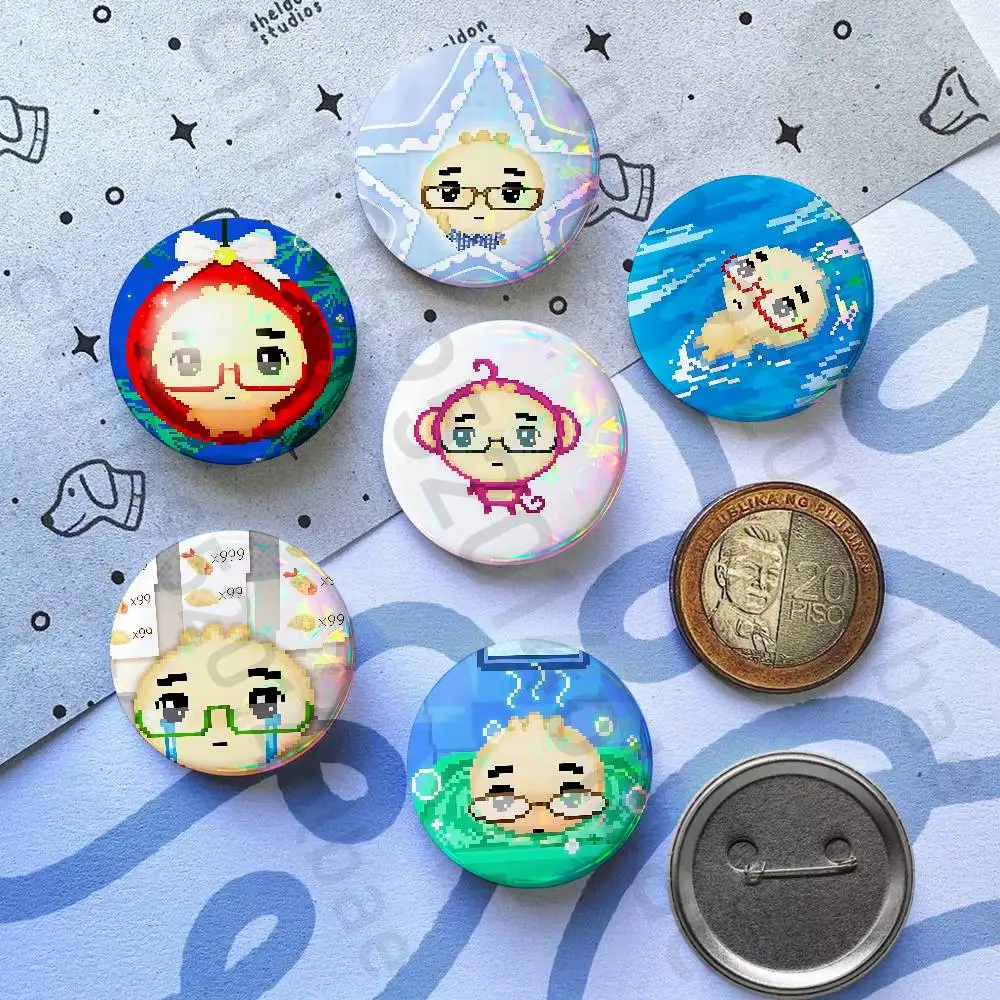 G-Glasses Dumpling Cute Y2K 58mm Icon Badge Handmade Tinplate Brooch for Backpack Clothes Chest Ornament Gifts
G-Glasses Dumpling Cute Y2K 58mm Icon Badge Handmade Tinplate Brooch for Backpack Clothes Chest Ornament Gifts
