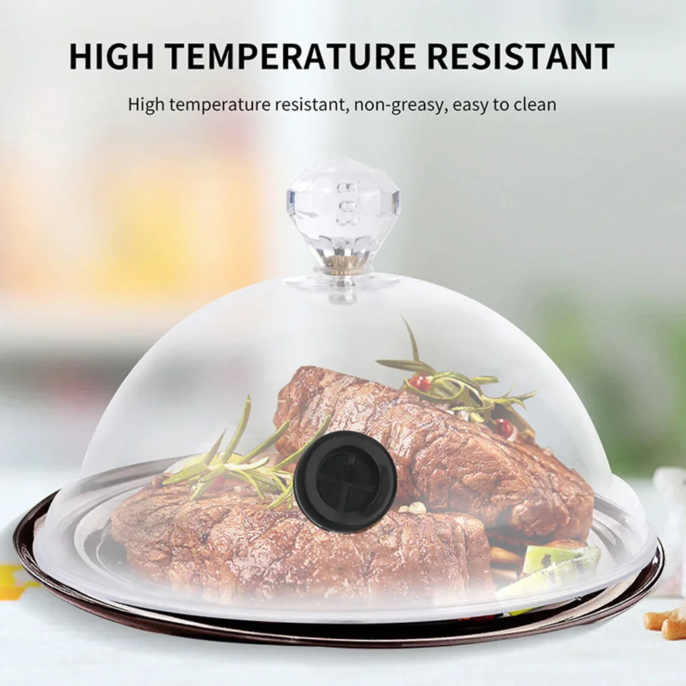Smoking Dome Cover, Acrylic Smoke Infuser Cloche Lid, Kitchen Cooking Hood for Smoker, Plates, Bowls
Smoking Dome Cover, Acrylic Smoke Infuser Cloche Lid, Kitchen Cooking Hood for Smoker, Plates, Bowls
