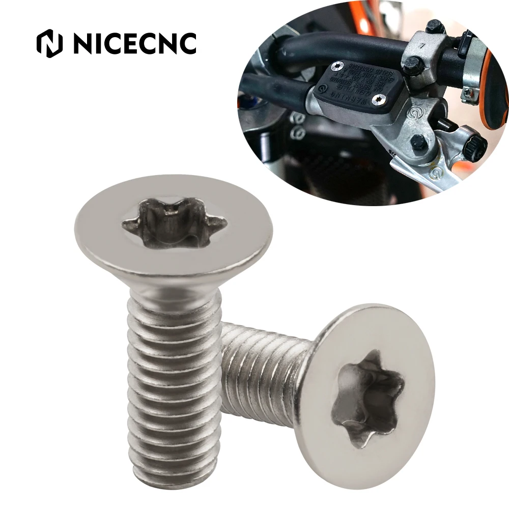 Rear Brake Reservoir Cover Screws for Honda NC700X NC750X 400X CB1000 CB 400F 650F CB500F CB500XCBR1000RR CBR600RR CBR 500R 400R
Rear Brake Reservoir Cover Screws for Honda NC700X NC750X 400X CB1000 CB 400F 650F CB500F CB500XCBR1000RR CBR600RR CBR 500R 400R
