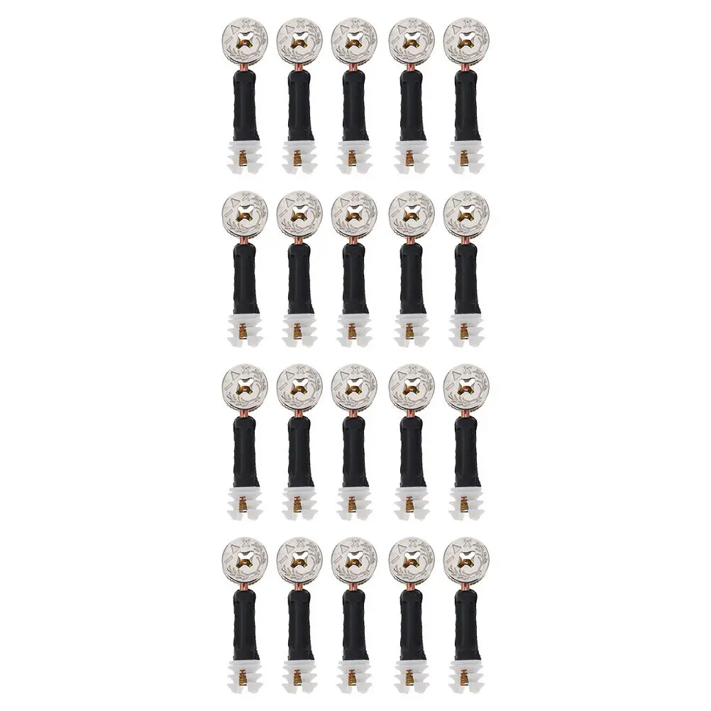 100Sets Eccentric Cam Lock Hardware 3-in-1 Furniture Connector Zinc Alloy Pre-Inserted Nut Dowel for Cabinets Wardrobes Beds
100Sets Eccentric Cam Lock Hardware 3-in-1 Furniture Connector Zinc Alloy Pre-Inserted Nut Dowel for Cabinets Wardrobes Beds