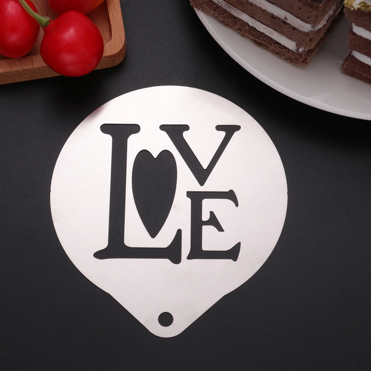 Coffee Decorative Stencils Printing Mold Cappuccino Cake Templates Decoration Bakeware
Coffee Decorative Stencils Printing Mold Cappuccino Cake Templates Decoration Bakeware