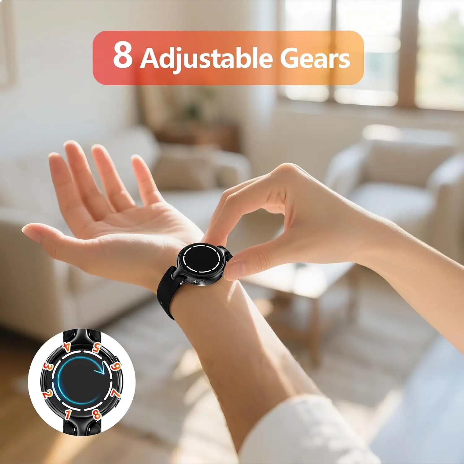 New Anti Nausea Bracelet 8 Adjustable Levels USB Rechargeable Dizziness Morning Sickness Relief Relax Outdoor Travel Vomiting
New Anti Nausea Bracelet 8 Adjustable Levels USB Rechargeable Dizziness Morning Sickness Relief Relax Outdoor Travel Vomiting