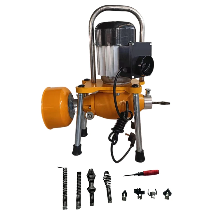 GQ-180 Electric Pipe Dredging Machine Sewer Dredger Toilet Floor Drain Dredging Cleaning Machine
GQ-180 Electric Pipe Dredging Machine Sewer Dredger Toilet Floor Drain Dredging Cleaning Machine