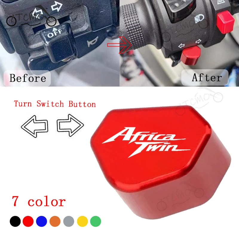 For HONDA CRF1100L CRF1000L Africa Twin Adventure Sports CRF 1100 Mototcycle Switch Button Turn Signal Switch Keycap Accessories
For HONDA CRF1100L CRF1000L Africa Twin Adventure Sports CRF 1100 Mototcycle Switch Button Turn Signal Switch Keycap Accessories