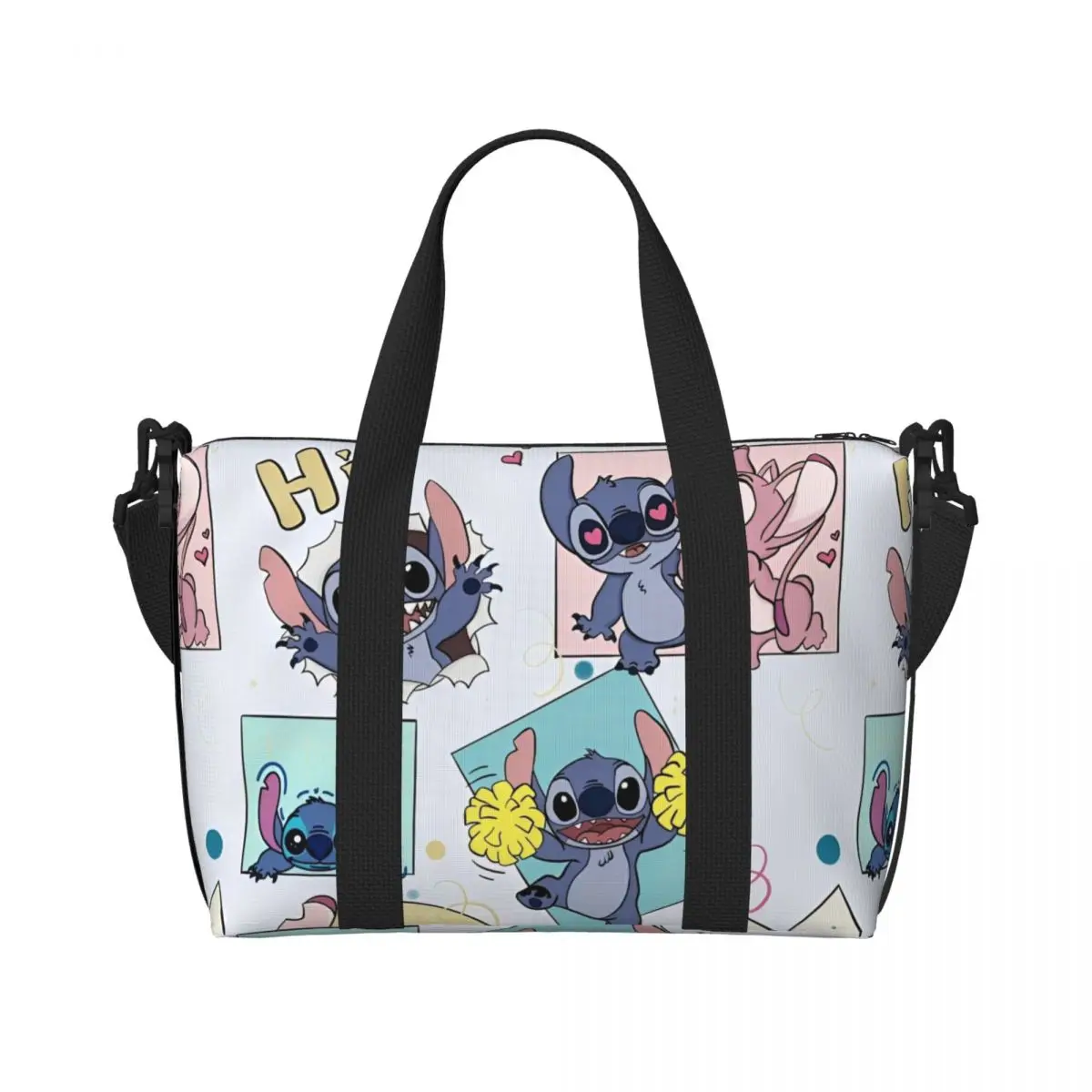 Wonmen's Stitchs Angel Hand Bags Waterproof Tote Bag HandBag with Zipper for Gym Grocery Travel
Wonmen's Stitchs Angel Hand Bags Waterproof Tote Bag HandBag with Zipper for Gym Grocery Travel