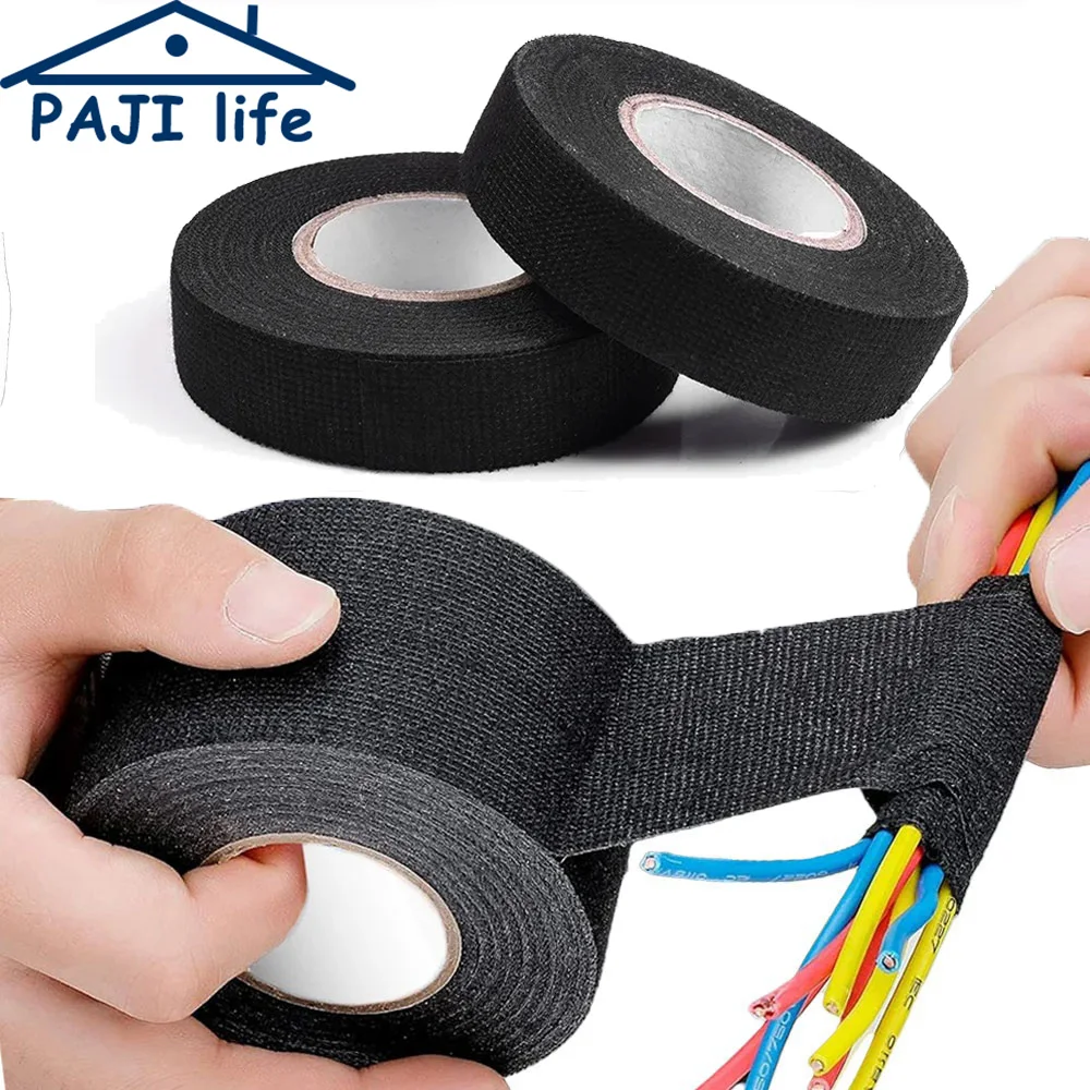 Wire Harness Tape High Temp Wiring Loom Harness Self-Adhesive Felt Cloth Electrical Tape for Automotive Engines Noise Dampening
Wire Harness Tape High Temp Wiring Loom Harness Self-Adhesive Felt Cloth Electrical Tape for Automotive Engines Noise Dampening