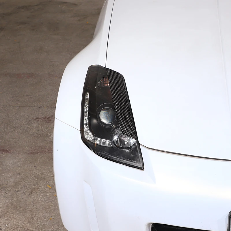 For Nissan 350Z Z33 2003 2004 2005 2006 Soft Carbon Fiber Car Headlights Lamp Brow Cover Trim Sticker Car Accessories
For Nissan 350Z Z33 2003 2004 2005 2006 Soft Carbon Fiber Car Headlights Lamp Brow Cover Trim Sticker Car Accessories