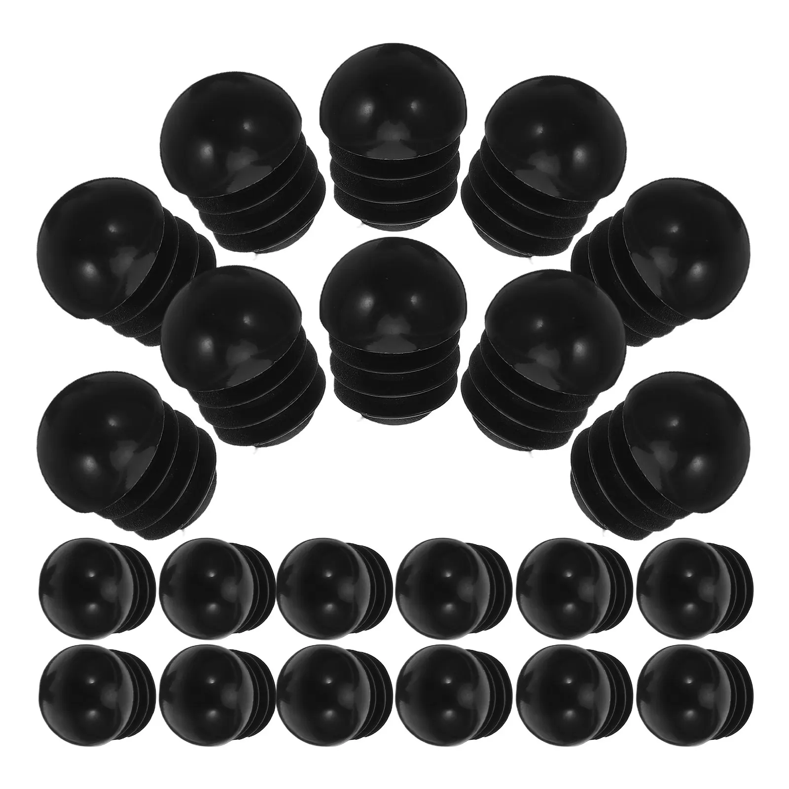 24Pcs Round End Plugs Black Plastic Tube Caps 16mm for Furniture Chair Leg Protectors Tubing Inserts Pipe Protection
24Pcs Round End Plugs Black Plastic Tube Caps 16mm for Furniture Chair Leg Protectors Tubing Inserts Pipe Protection