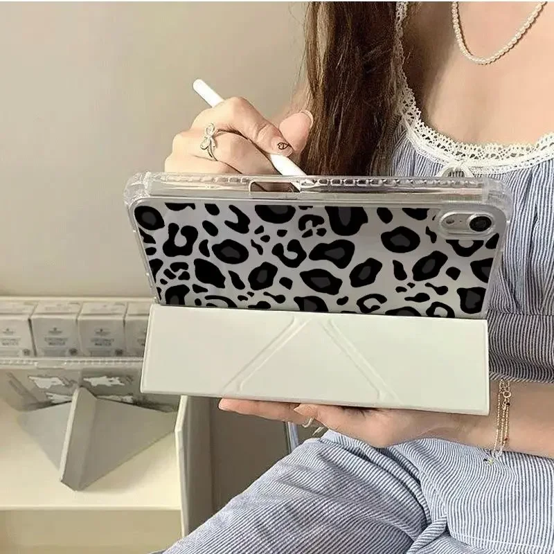 Korean Black Leopard Print Y2K Cover For iPad Pro 13 11th M5 M4 12.9 A16 10 8 7 9th 10th For Ipad Air 11 M2 M3 Mini Tablet Case
Korean Black Leopard Print Y2K Cover For iPad Pro 13 11th M5 M4 12.9 A16 10 8 7 9th 10th For Ipad Air 11 M2 M3 Mini Tablet Case