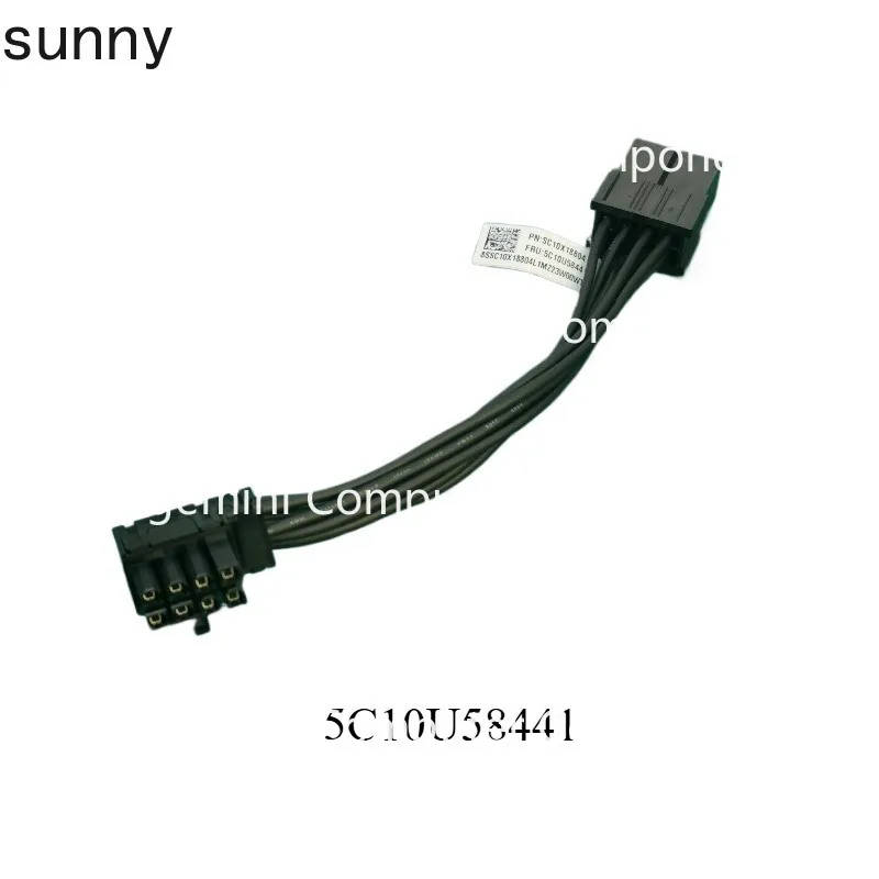 Capgemini 5C10U58441 01YW385 для Lenovo P350 P360 Workstation, 8-контактный разъем, кабель питания
Capgemini 5C10U58441 01YW385 для Lenovo P350 P360 Workstation, 8-контактный разъем, кабель питания