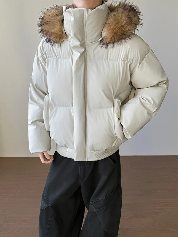 Утепленная хлопковая куртка с капюшоном для мужчин, зимняя модная короткая куртка с меховым воротником, парная, повседневная, свободного кроя, молодежная
Утепленная хлопковая куртка с капюшоном для мужчин, зимняя модная короткая куртка с меховым воротником, парная, повседневная, свободного кроя, молодежная