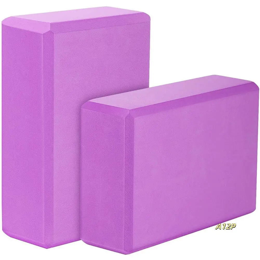 Yoga Blocks 2 Pack,23X15X7.6Cm High Density EVA Foam Yoga Block Exercise Bricks,Eco Friendly & Lightweight
Yoga Blocks 2 Pack,23X15X7.6Cm High Density EVA Foam Yoga Block Exercise Bricks,Eco Friendly & Lightweight
