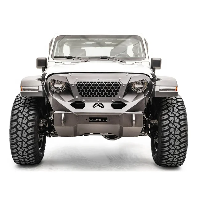 Автозапчасти и аксессуары Dream Garage Fabfours: Передний бампер для Wrangler JL и Gladiator JT 2018-2022 гг.
Автозапчасти и аксессуары Dream Garage Fabfours: Передний бампер для Wrangler JL и Gladiator JT 2018-2022 гг.