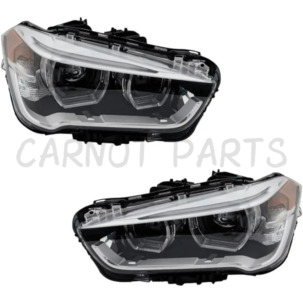 Новая пара светодиодных фар для BMW X1 F49 2016-2019, с лампочками без адаптера, левая + правая сторона 63117436464 63117436465
Новая пара светодиодных фар для BMW X1 F49 2016-2019, с лампочками без адаптера, левая + правая сторона 63117436464 63117436465