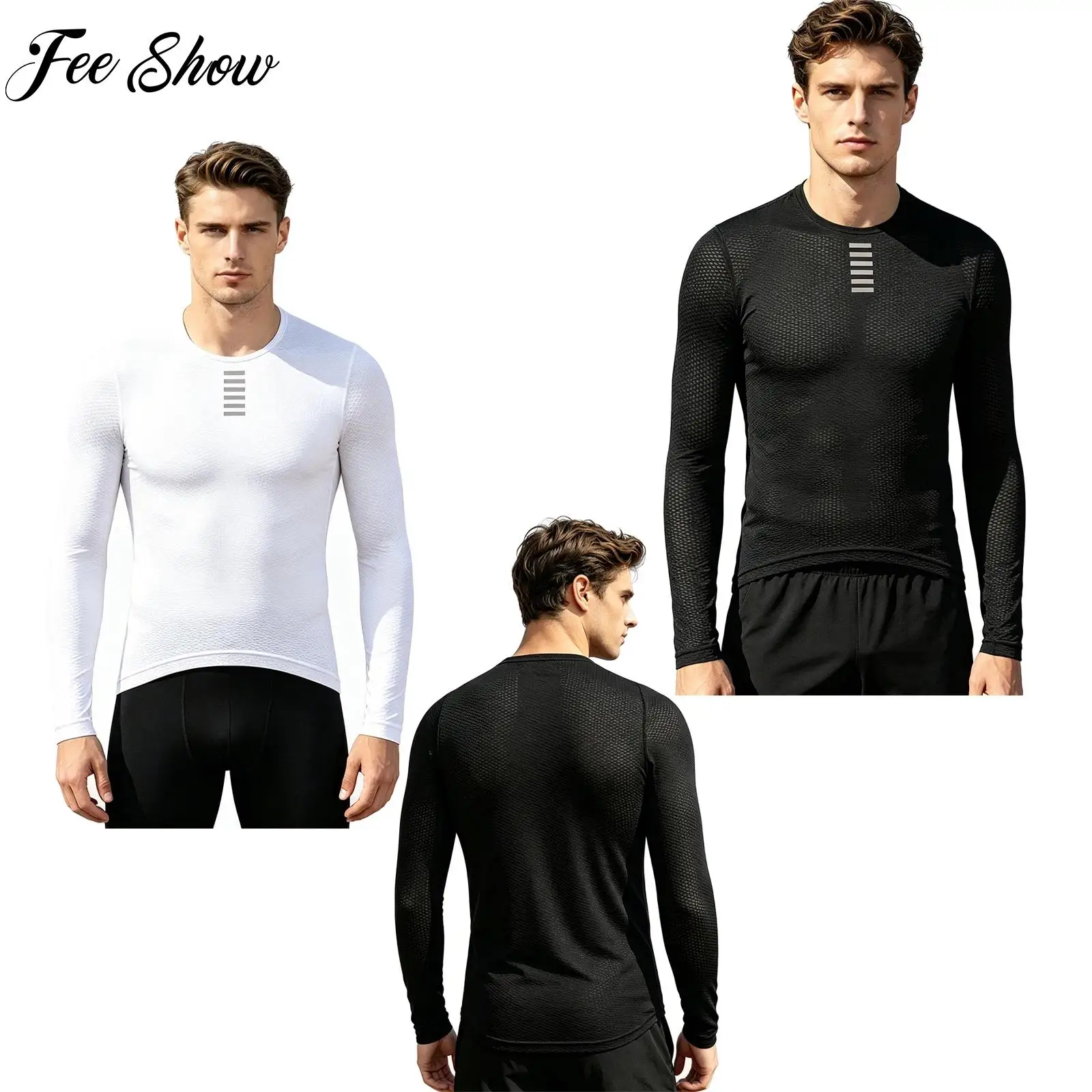 Men Moisture-wicking Cycling Jersey Long Sleeve Asymmetrical Hem T-shirt Quick-drying Athletic Tops for Workout Running Training
Men Moisture-wicking Cycling Jersey Long Sleeve Asymmetrical Hem T-shirt Quick-drying Athletic Tops for Workout Running Training