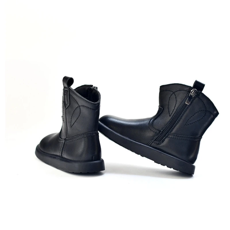 High Quality Genuine Leather Boys Riding Boots Spring Autumn Winter Children's Snow Boots Cowhide Middle Tube Girls Shoes 
High Quality Genuine Leather Boys Riding Boots Spring Autumn Winter Children's Snow Boots Cowhide Middle Tube Girls Shoes