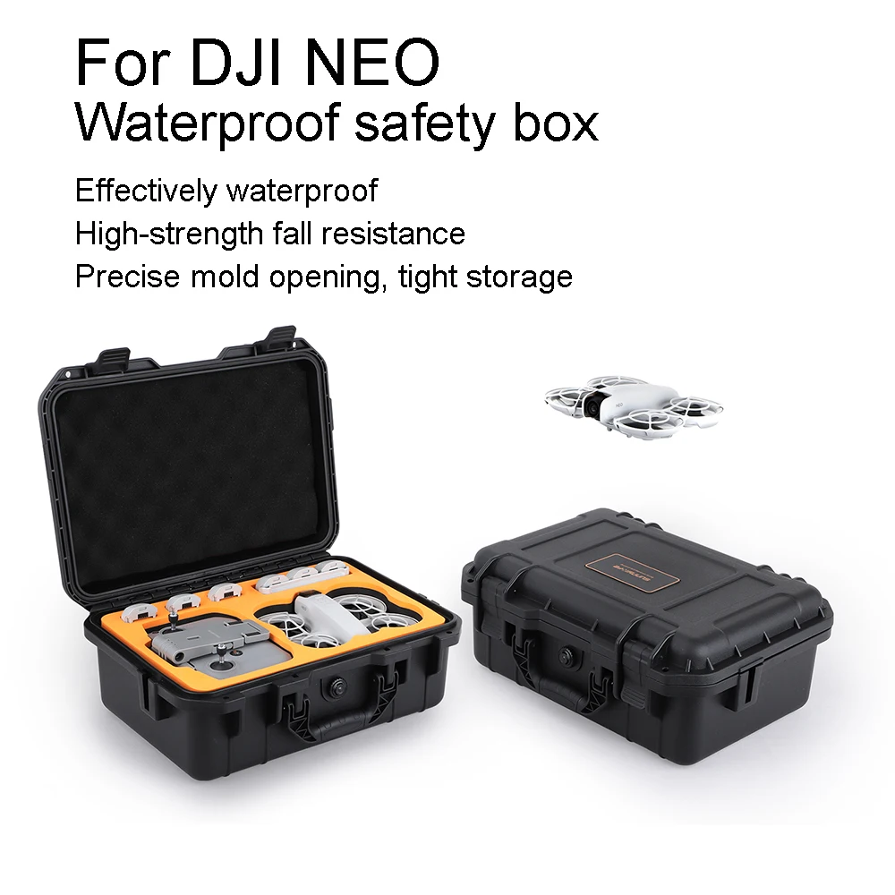 For DJI NEO Waterproof Safety Box For DJI NEO Protect the Storage Box For DJI NEO Outdoor High-capacity Suitcase Accessories
For DJI NEO Waterproof Safety Box For DJI NEO Protect the Storage Box For DJI NEO Outdoor High-capacity Suitcase Accessories