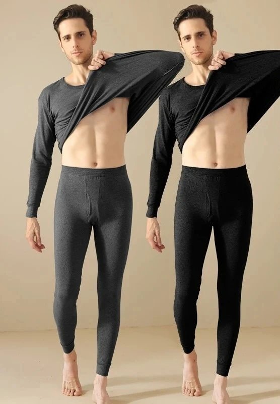 Комплект мужской осенней одежды и брюк из чистого хлопка 2026 года, теплое нижнее белье, однотонный базовый слой, осенне-зимний хлопковый свитер
Комплект мужской осенней одежды и брюк из чистого хлопка 2026 года, теплое нижнее белье, однотонный базовый слой, осенне-зимний хлопковый свитер