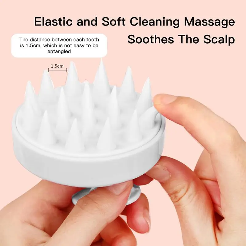 Silicone Shampoo Brush Head Scalp Massage Comb Clean The Scalp Thoroughly Body Massage Brush Bath Brush Salon Hairdressing Tool
Silicone Shampoo Brush Head Scalp Massage Comb Clean The Scalp Thoroughly Body Massage Brush Bath Brush Salon Hairdressing Tool
