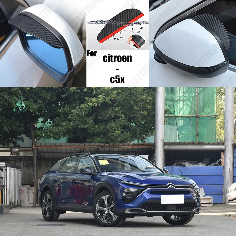 For citroen-c5x 2PCS Car Rearview Mirror Rain Eyebrow Visor Carbon Fiber Car Rearview Side Snow Sun Visor Rain Cover
For citroen-c5x 2PCS Car Rearview Mirror Rain Eyebrow Visor Carbon Fiber Car Rearview Side Snow Sun Visor Rain Cover